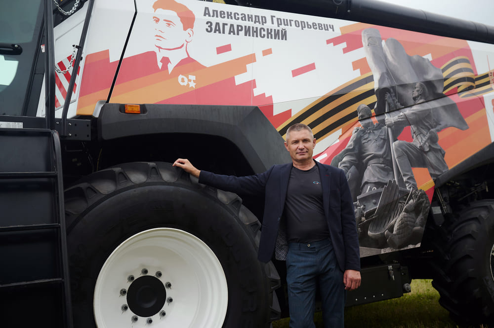 Техника Ростсельмаш на Дне Челябинского поля